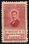 Stamps : America : Mexico :  IV Centenario de la Fundación de Zacatecas. (Ramón Lopez Velarde)