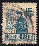 Stamps : America : Mexico :  Cartero.
