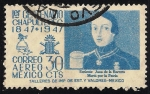 Stamps : America : Mexico :  Teniente. Juan de la Barrera.