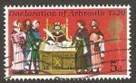 Stamps : Europe : United_Kingdom :  586 - 650 Anivº de la Declaración de Arbroarth