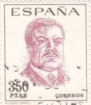 Stamps Spain -  Rubén Darío-Centenario de Celebridades (U)