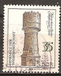 Sellos de Europa - Alemania -  Torre de agua, Berlín-Altglienicke, 1906-DDR.