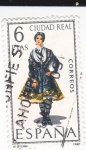 Stamps Spain -  CIUDAD  REAL -Trajes típicos españoles (U)