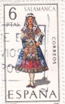 Stamps Spain -  SALAMANCA -Trajes típicos españoles (U)