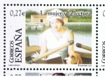 Stamps Spain -  Edifil  4061 A  La mujer y la lectura.  