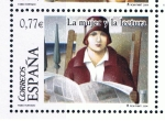 Stamps Spain -  Edifil  4061 C  La mujer y la lectura.  