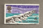 Stamps United Kingdom -  Pasos prehistóricos