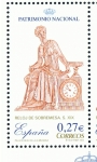 Stamps Spain -  Edifil  4071 A   Patrimonio Nacional. Relojes.  