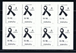 Stamps Spain -  Edifil  4074 C  Día Europeo de las Víctimas del Terrorismo.  