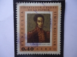 Stamps Venezuela -  Libertador y Padre de la Patria: SIMÓN BOLÍVAR (Cuadro de autor anónimo 1825)