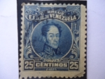 Stamps Venezuela -  E.E.U.U de Venezuela. -Simón Bolívar-
