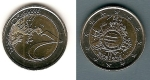 monedas del Mundo : Europa : Espa�a :  X Aniversario del Euro 2012  2 €