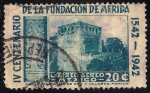 Stamps Mexico -  IV CENTENARIO DE LA FUNDACIÓN DE MERIDA.. Torre del Convento de las Monjas.
