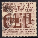 Stamps Mexico -  Organización Naciones Unidas. (ONU)