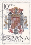 Stamps Spain -  Escudo de España     (U)