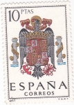 Stamps Spain -  Escudo de España     (U)