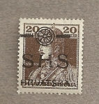 Stamps Europe - Croatia -  Efigie Rey Carlos