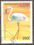 Stamps Chad -  PHOENICOPTERUS  RUBER