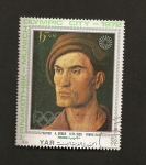 Stamps Yemen -  Pinacoteca Munich