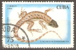 Sellos de America - Cuba -  LAGARTOS  ENDÈMICOS