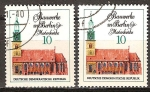 Sellos del Mundo : Europa : Alemania : Edificios en Berlin-Iglesia de santa María,1250-DDR.