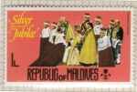 Stamps Maldives -  15 Jubileo