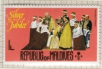 Sellos de Asia - Maldivas -  15 Jubileo