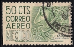 Stamps : America : Mexico :  Chiapas – Arqueología.