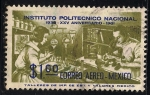 Stamps : America : Mexico :  25 Aniversario Instituto Politécnico Nacional. 1936-1961