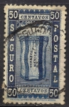 Stamps : America : Mexico :  SEGURO POSTAL: Correo Registrado.