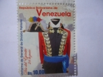 Stamps Venezuela -  Día del Ejército, 24 de Junio- Uniforme de General de División Patriota (3/6)