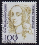 Stamps : Europe : Germany :  1994 Mujeres de la Historía Alemana. Luise Henriette von Oramien - Ybert:1588