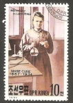 Sellos de Asia - Corea del norte -  1781 G - 50 anivº de la muerte de Marie Curie