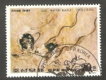 Stamps North Korea -  Pintura rupestre