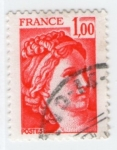 Stamps France -  1972-Sabine de Gandon