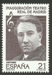 Stamps Spain -  Miguel Fleta, tenor