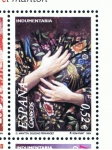 Stamps Spain -  Edifil  4076 B  Indumentaria. El mantón.  