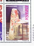 Stamps Spain -  Edifil  4076 D  Indumentaria. El mantón.  