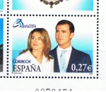 Stamps Spain -  Edifil  4087 A  Exposición >Mundial de Filatelia España´2004.Valencia.  