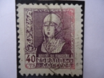Stamps Spain -  Ed:858- ISABEL LA CATÓLICA