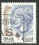 Stamps Italy -  la mujer en el arte