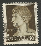 Sellos de Europa - Italia -  Emperador Augusto