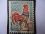 Stamps France -  Gallo de: Decaris- Símbolo Galo.