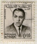 Stamps : Africa : Morocco :  3  Hasán II