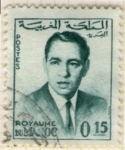 Stamps Morocco -  6 Hasán II