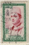 Stamps : Africa : Morocco :  11 Mohamed V