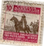 Stamps : Africa : Morocco :  38 Protectorado español