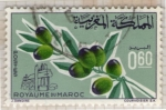 Stamps : Africa : Morocco :  44 Flora y fauna