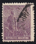 Stamps : America : Argentina :  AGRICULTURA.