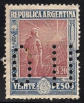 Stamps : America : Argentina :  AGRICULTURA.
